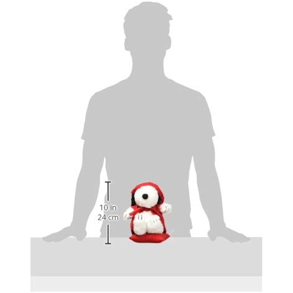 [With stuffed animal! ] For celebrating your 60th birthday! Red Chanchanko & Hat Snoopy Set (Small) *kanreki-dollset-snoopy-hp