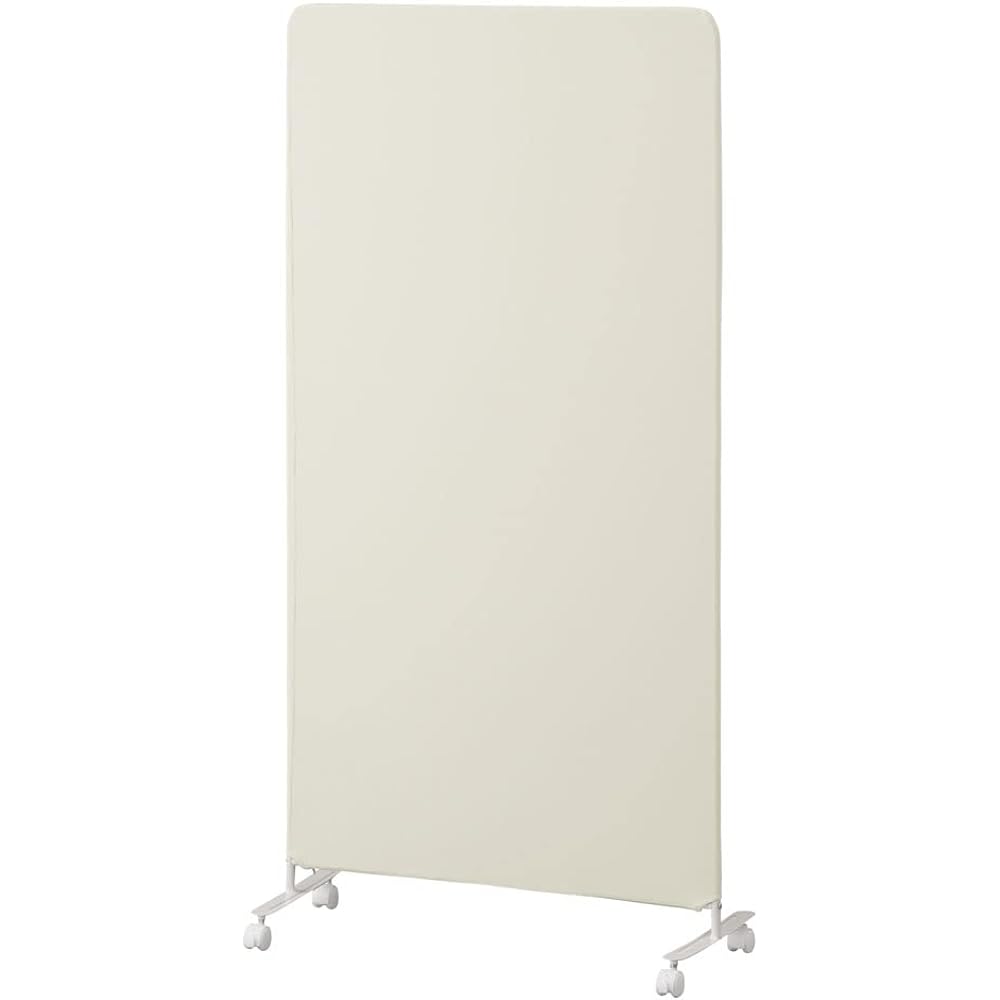 Iris Ohyama Partition Screen Beige SRK-1680R Width: 80cm