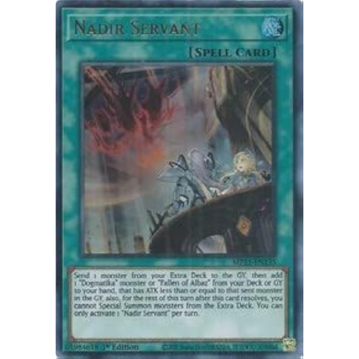 Nadir Servant - MP21-EN135 - Ultra Rare - 1st Edition