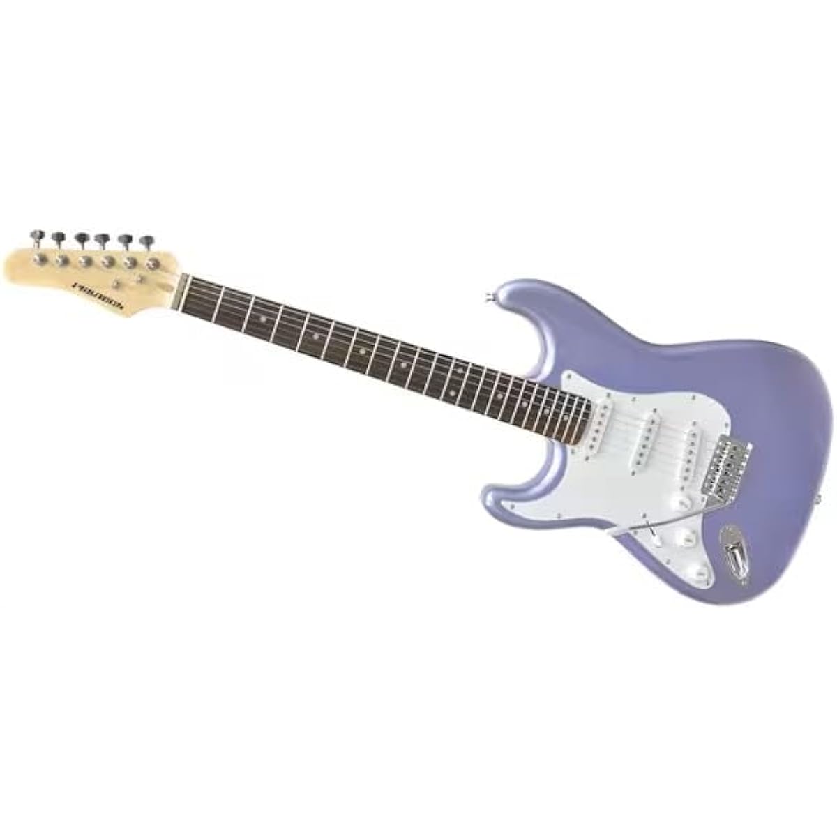 PLAYTECH electric guitar for left-handed players, Stratocaster type, 5-way pickup selector, synchronized tremolo