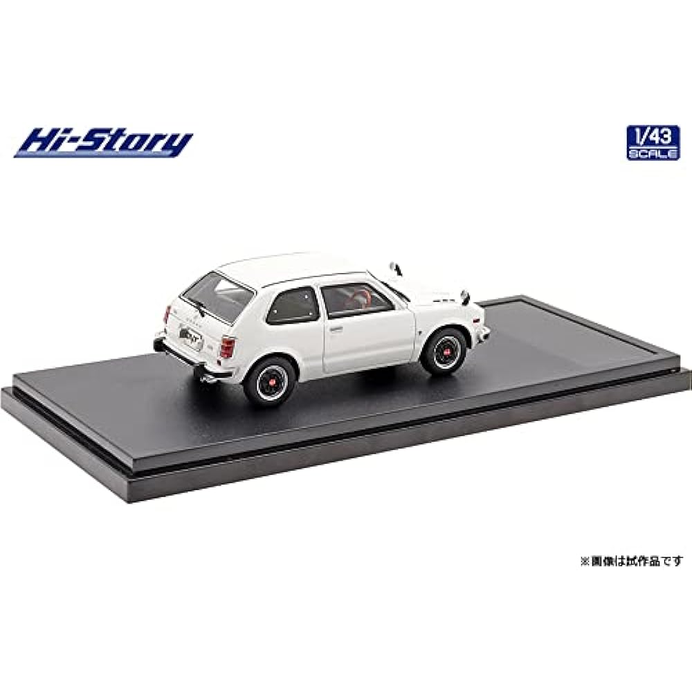 Hi Story 1/43 Honda CIVIC RS (1974) White Finished Product HS344WH