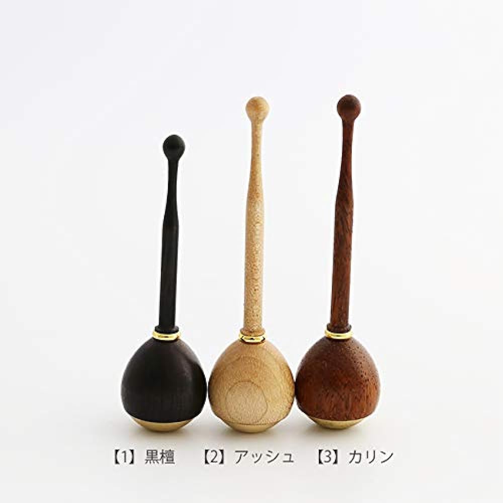 Kyoto Buddhist Altar Hayashi Tamayurarin Set 1.8 inch Karin Stick Ebony Mat Set Diameter 55mm Modern Buddhist Altar [Kyoto Buddhist Altar Hayashi Original Cross Set]