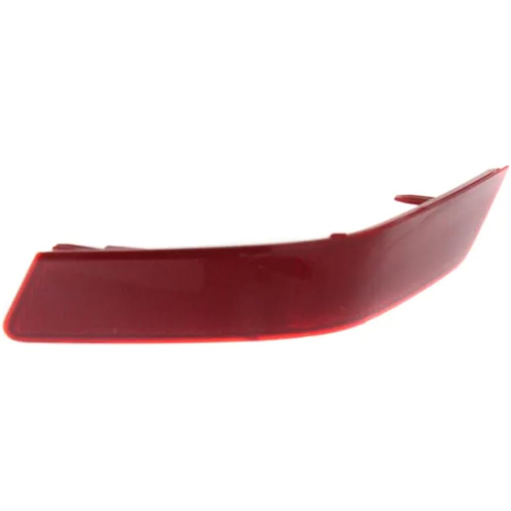 Compatible with Nissan Rogue Driver Side Rear Bumper Reflector with Light Bulb CAPA Certified Replacement for NI1184105-26565-6FV0B