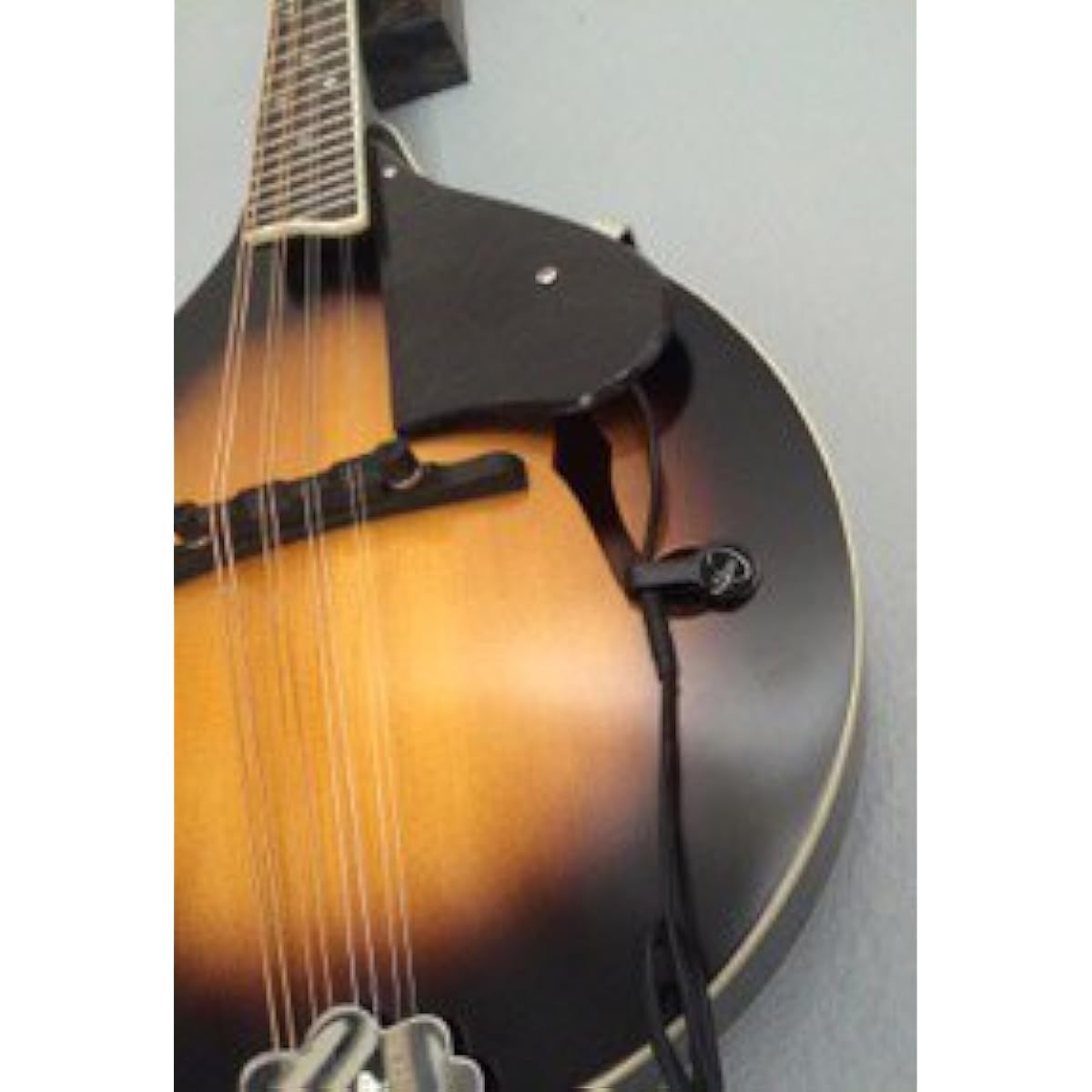 Flexible MICRO-Gooseneck FEATHER F-STYLE Mandolin PICKUP by Myers pickup