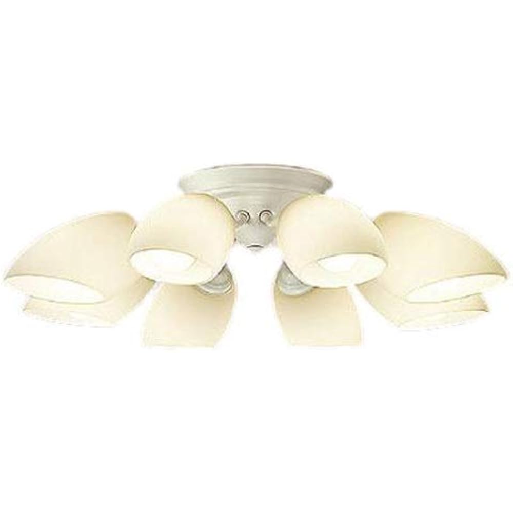 DAIKO LED chandelier (with lamp) LED bulb 7.4W (E26) x 3 lights Bulb color 2700K ~4.5 tatami DCH-38794Y White