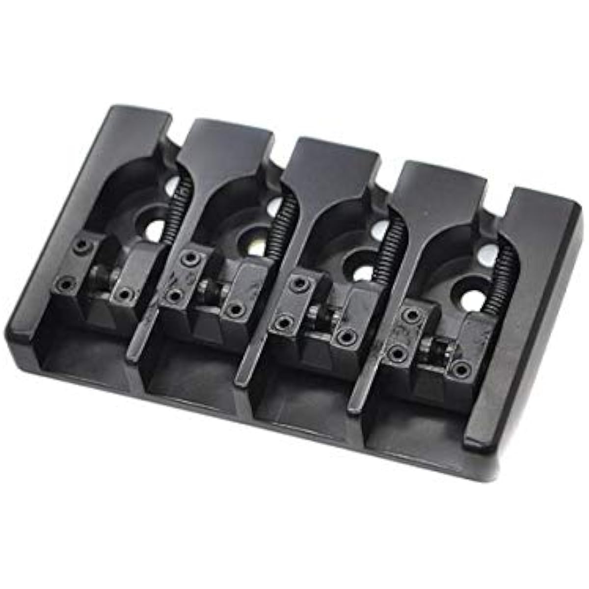 HIP SHOT 4 String Bass Bridge 4 Strings A Style Black .750 Brass