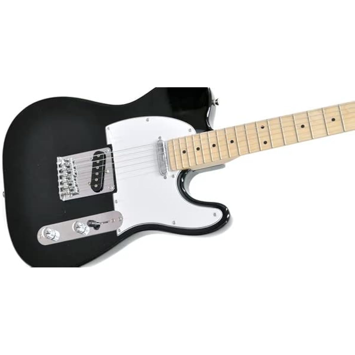 PLAYTECH Electric Guitar TL Type Maple Black