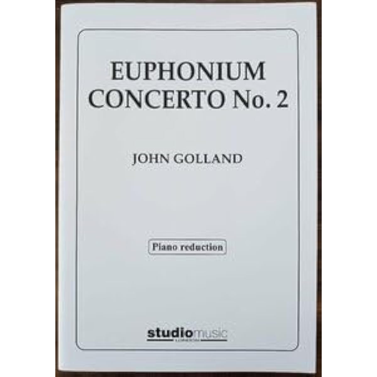 Euphonium sheet music John Gowland: Euphonium Concerto No. 2 Listen now Euphonium & Piano