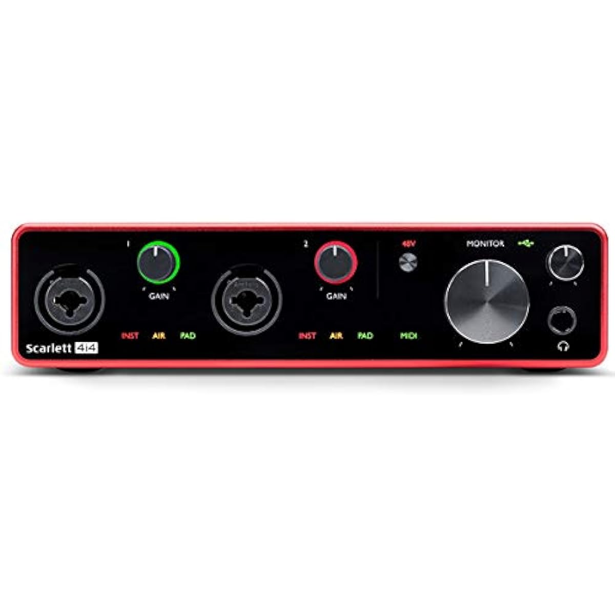 FOCUSRITE Audio Interface Scarlett 4i4 (gen. 3) USB Audio Interface