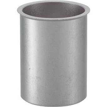 TRUSCO Crimp Nut Thin Head Stainless Steel Plate Thickness 1.5 M4 x 0.7 100 Pieces TBNF-4M15SS-C