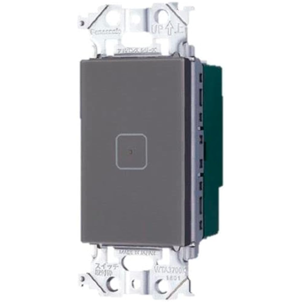 Panasonic ADVANCE series [touch] switch (3/4 wire type, main device, receiver) matte white WTY5401WK