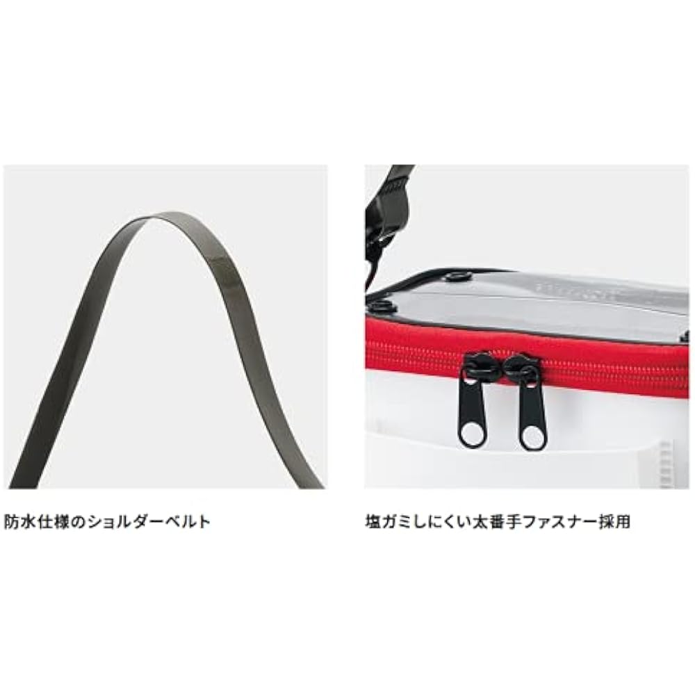 SHIMANO Sephia Metal Sutte Ship Edge Pouch White BK-242T