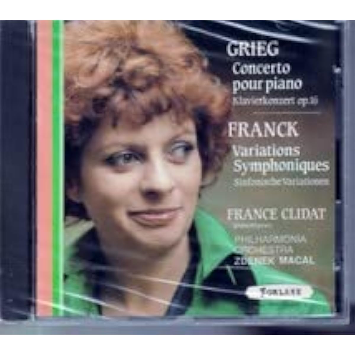 Grieg Piano Concerto Franck Symphonic Variations Klida Macal FORLANE