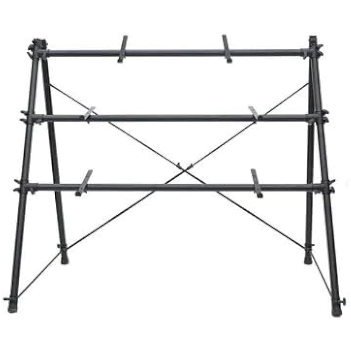 PLAYTECH (formerly ZENN) 3-tier pipe keyboard stand for keyboards up to 144cm wide