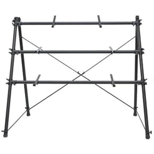 PLAYTECH (formerly ZENN) 3-tier pipe keyboard stand for keyboards up to 144cm wide