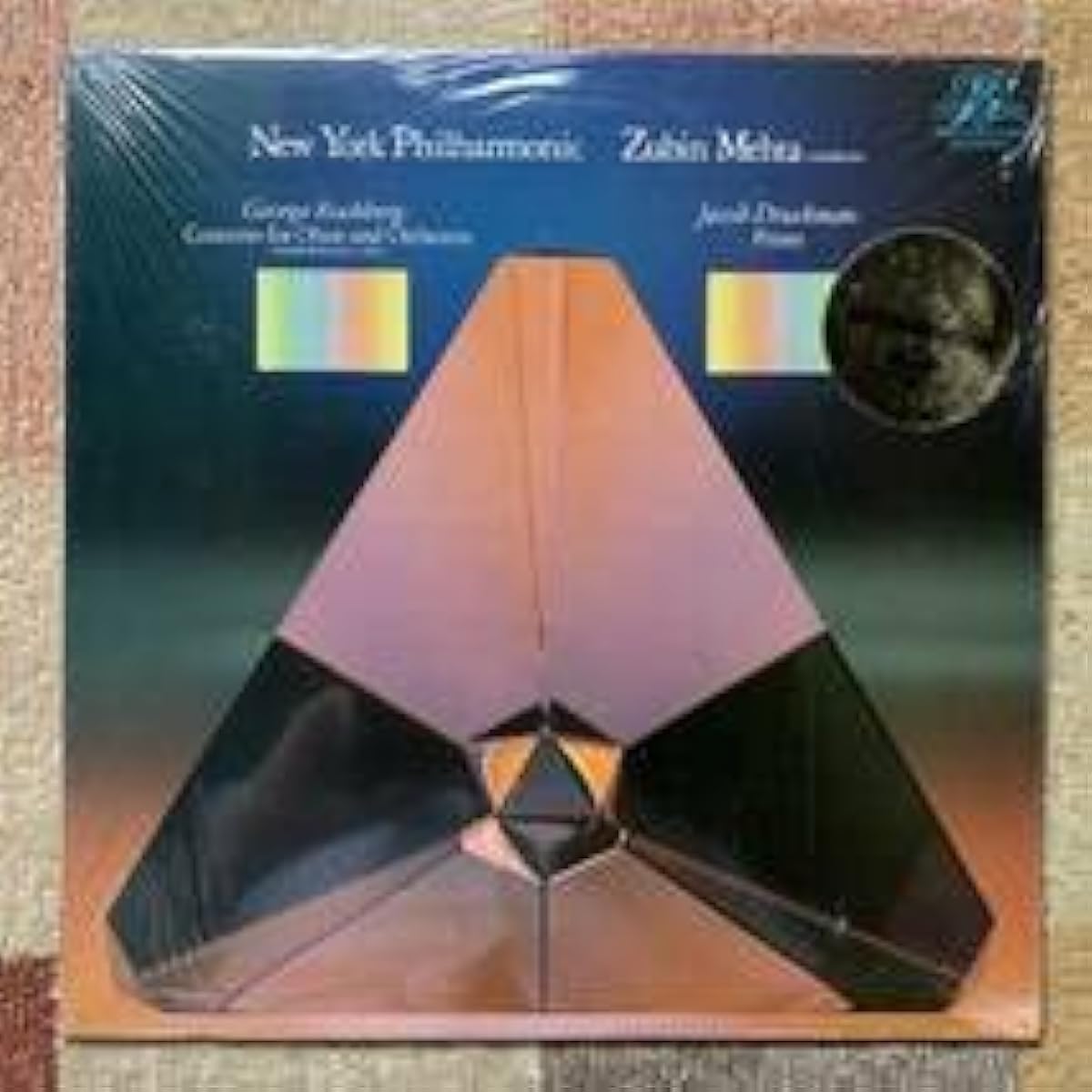 LP US NEW WORLD NW335 Rockberg "Oboe Concerto" Druckmann "Prism" Zubin Mehta Nagaoka Tetsuo Foreign Journal