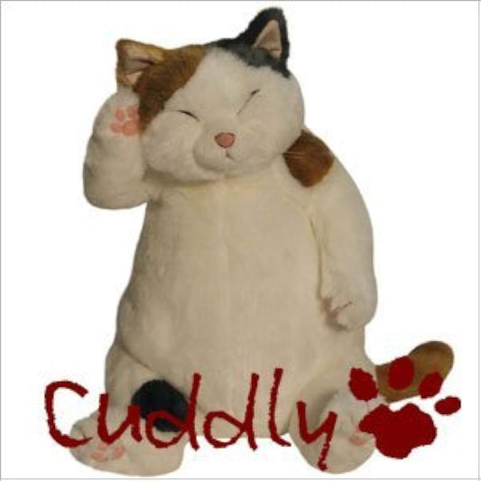 <Cuddly> Cuddly Special Stuffed Cat Stuffed Animal Maria