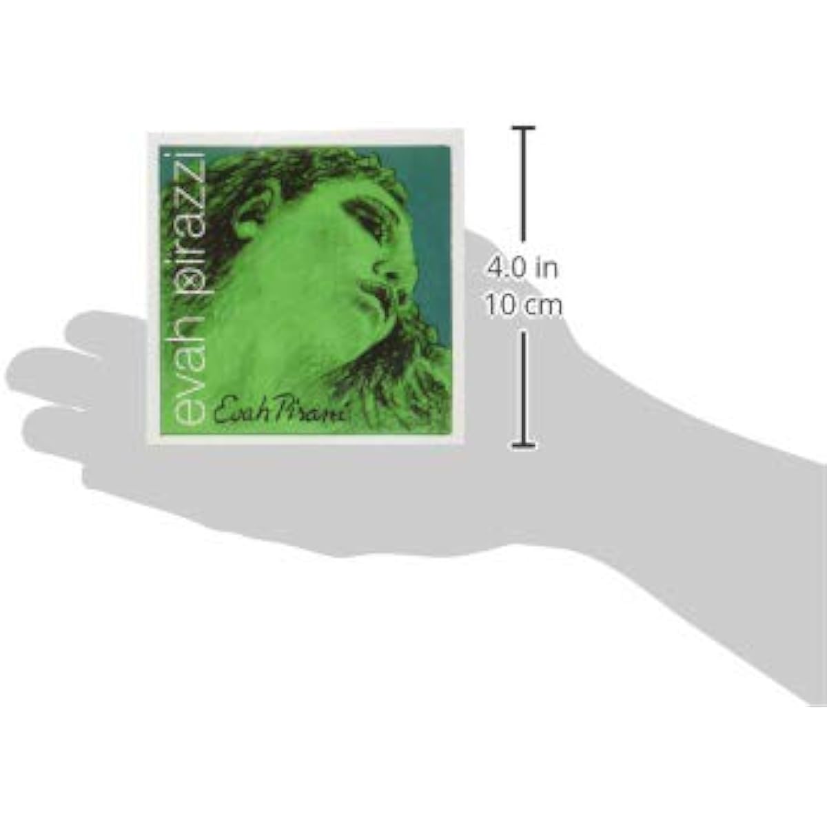EVAH PIRAZZI violin string set (E string: gold steel 0.27 ball end)