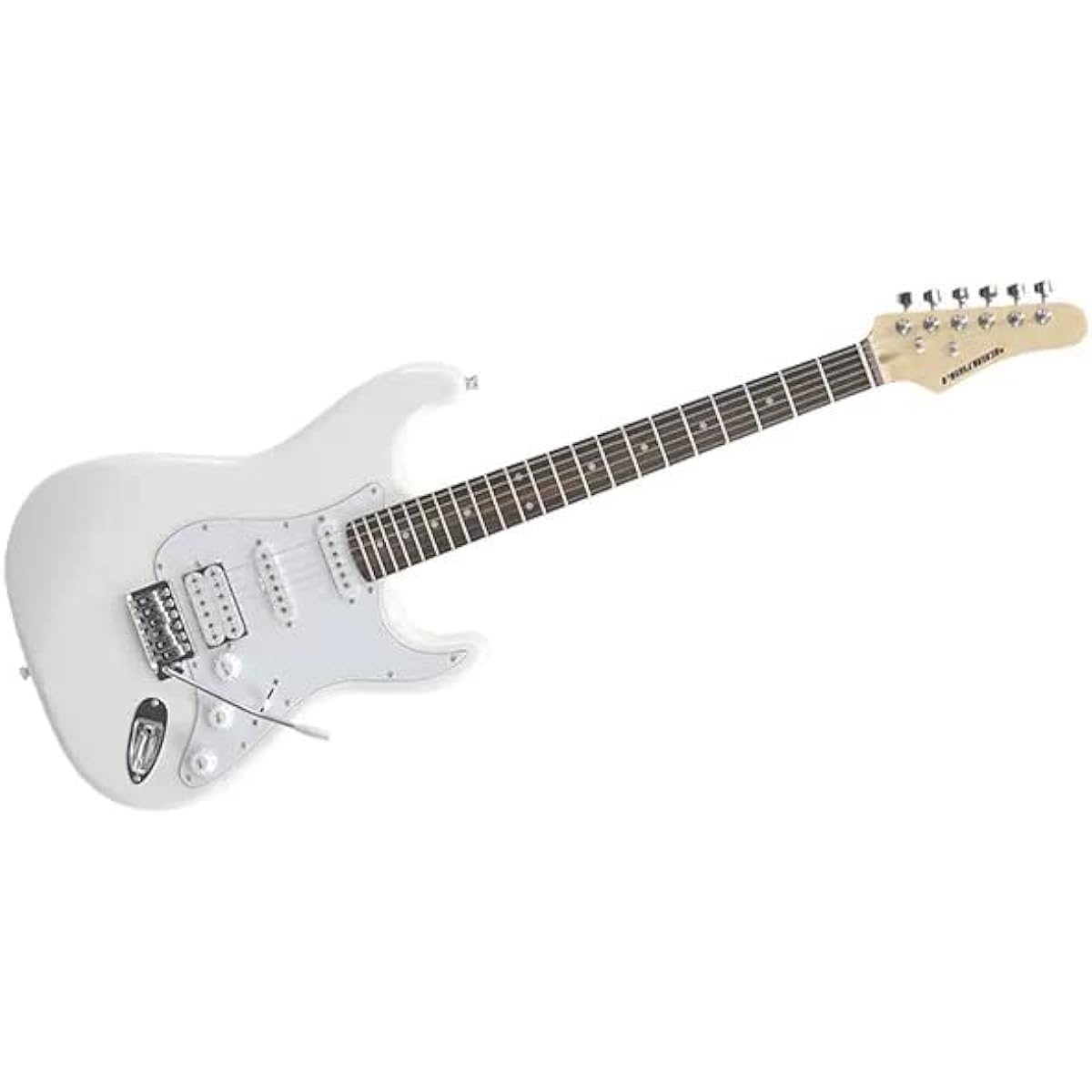 PLAYTECH Electric Guitar Stratocaster Type ST250 S-S-H Rose White