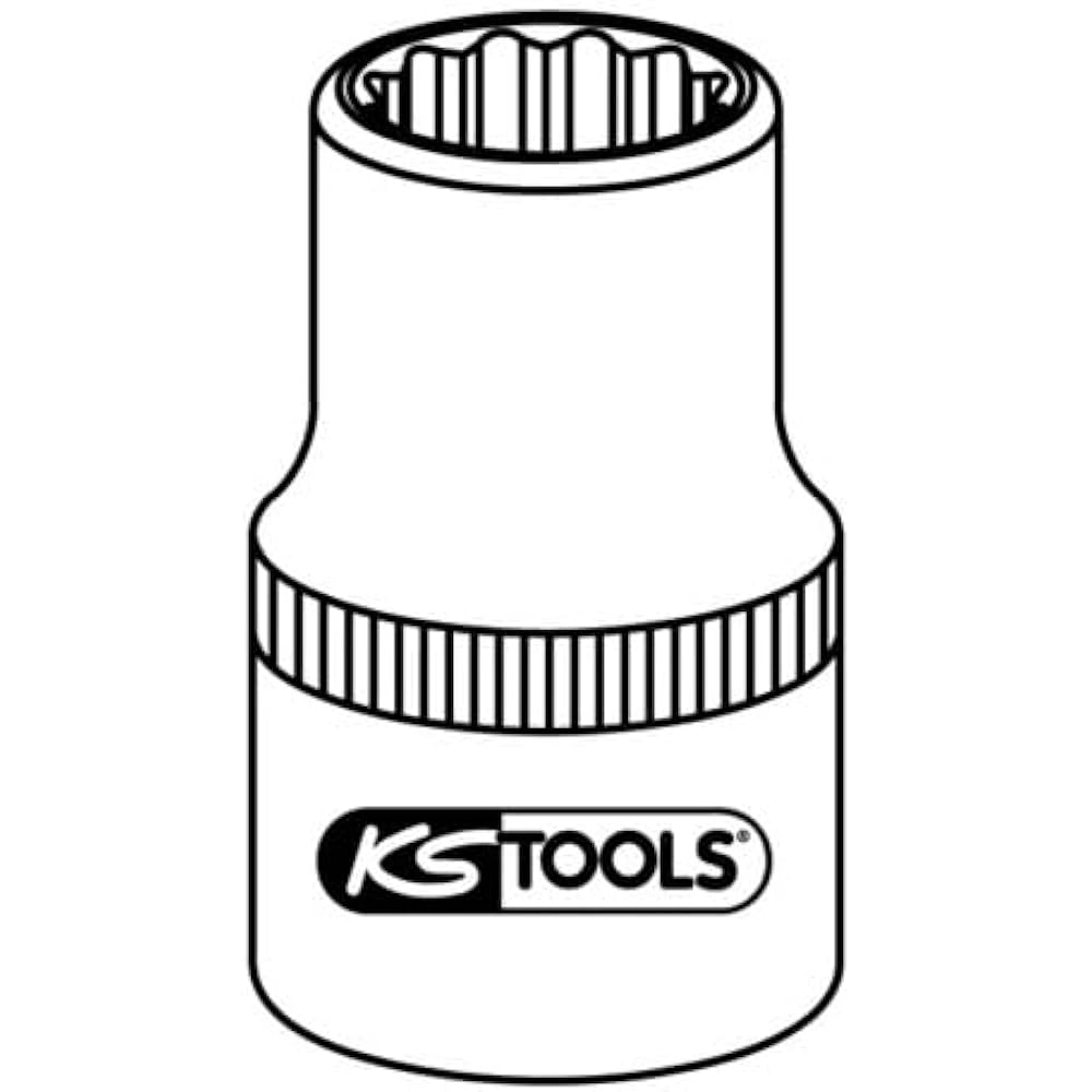 KS Tools 3/4" 12 Point Socket Short 42mm 911.4117
