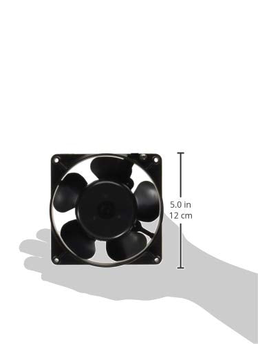 Nitto Kogyo Panel Ventilation Fan Resin Fan (Long Life Waterproof Type) Resin Blade Fan Series 1 Piece PF-125WJ-2