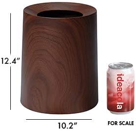 ideaco Trash Can Round 11.4L Diameter 26 x Height 31.5cm TUBELOR HOMME rosewood