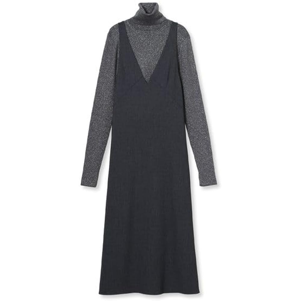 [Mira Owen] Turtle Knit Cocoon Cami Dress SET UP 09WFO235127 Women's