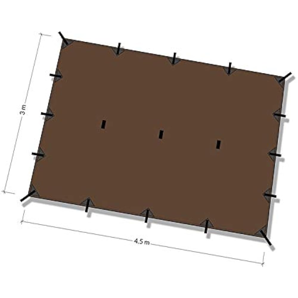 DD Hammocks DD Tarp XL (Coyote Brown) [Parallel Import]