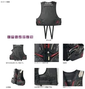 Gamakatsu Floating Vest GM2189 Black