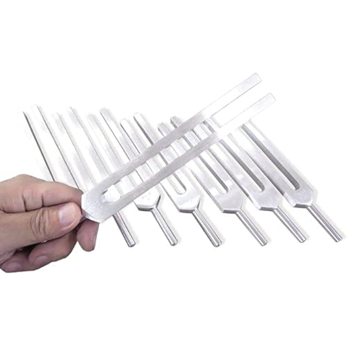 Top BIOSONICS sound healing tuner "Solar Harmonics" 8-piece set (Japanese manual/dedicated mallet included)