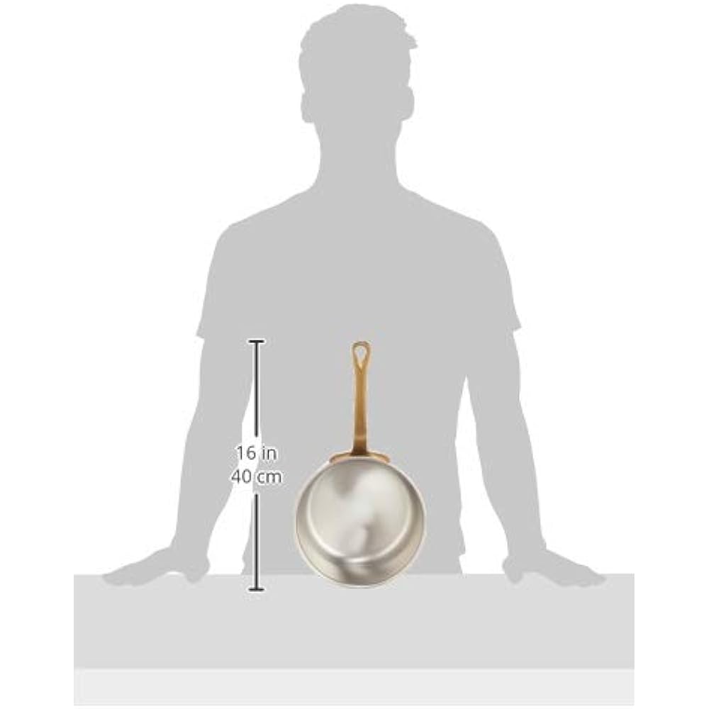 Endo Shoji Commercial Super Denji Stew Pan (No Lid) 18cm Stainless Steel Pot for Induction Cooker Made in Japan AST96018