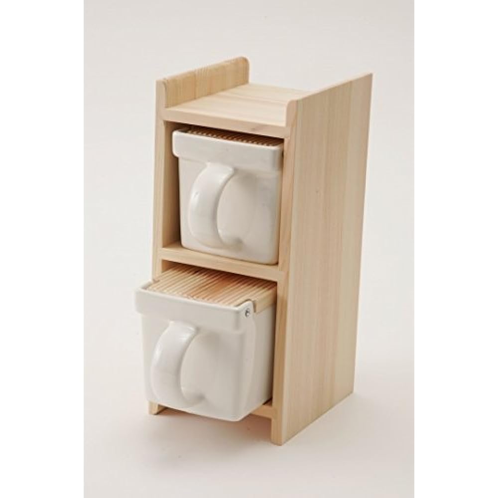 TOSARYU/Hinoki canister 2 tiers