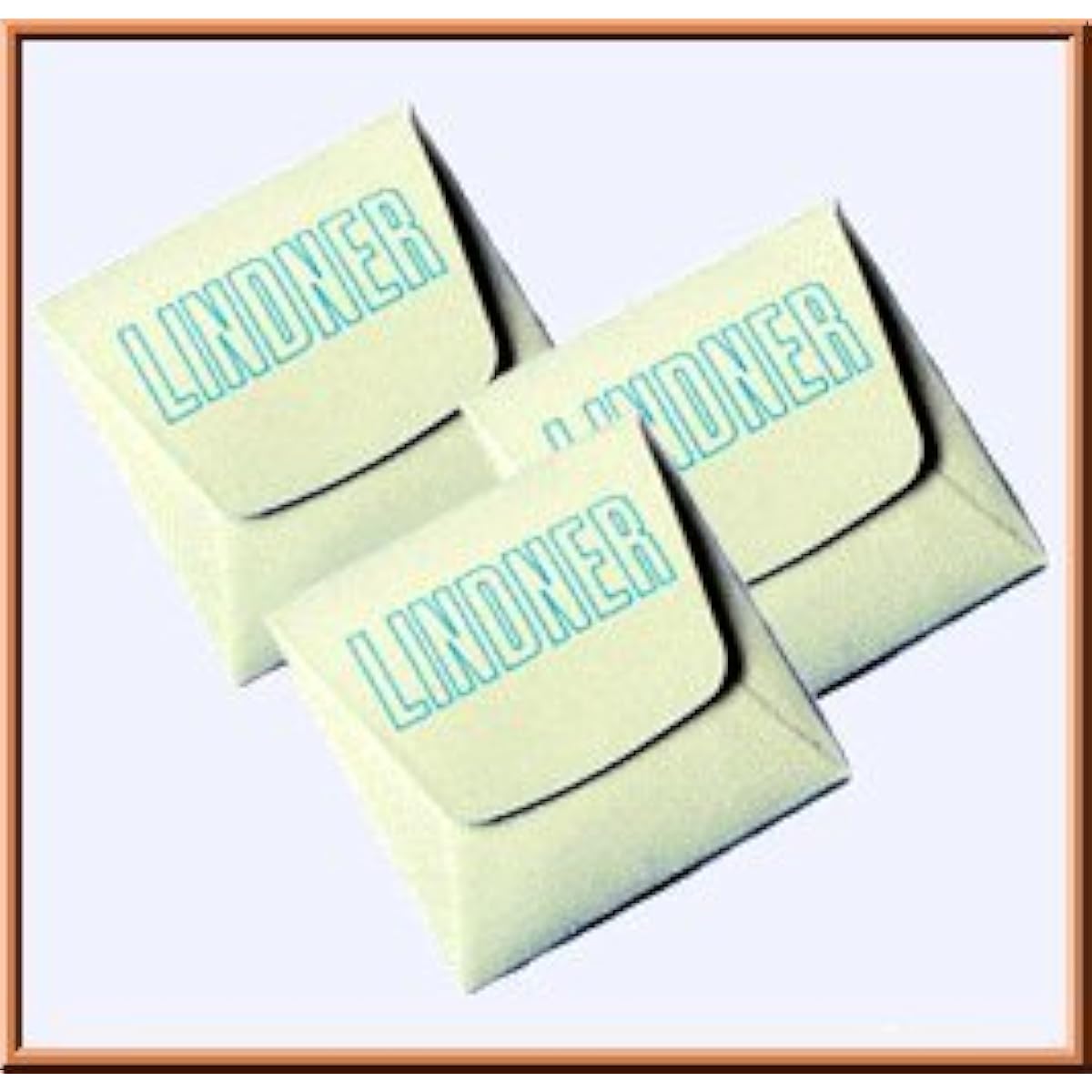 Lindner 2053 Coin Envelopes Made from Acid-Free, White Paper