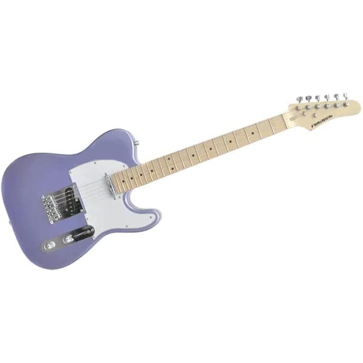 PLAYTECH Electric Guitar TL Type Maple Metallic Blue