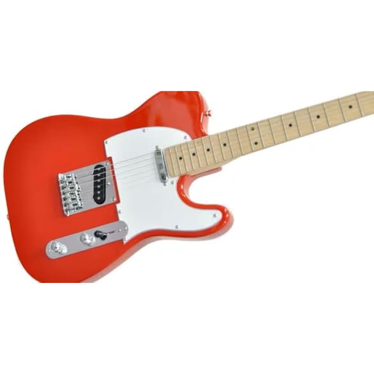 PLAYTECH Electric Guitar TL Type Maple Red
