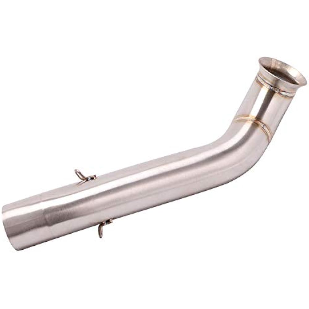 Motorcycle Exhaust Port Exhaust Pipe Intermediate Pipe Motorcycle Silencer Slip-on Muffler Motorcycle Muffler Full Exhaust Applicable to KTM 690 DUKE 690