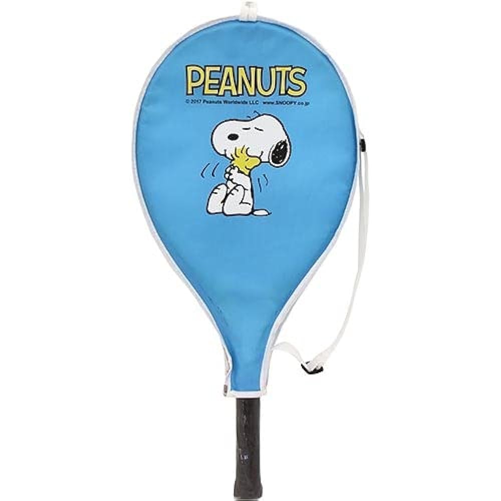 SNOOPY Junior Children's Hardball Tennis Racket 23 inches (Suitable for 7-10 years old/Height 120-137cm) Yellow SN-105