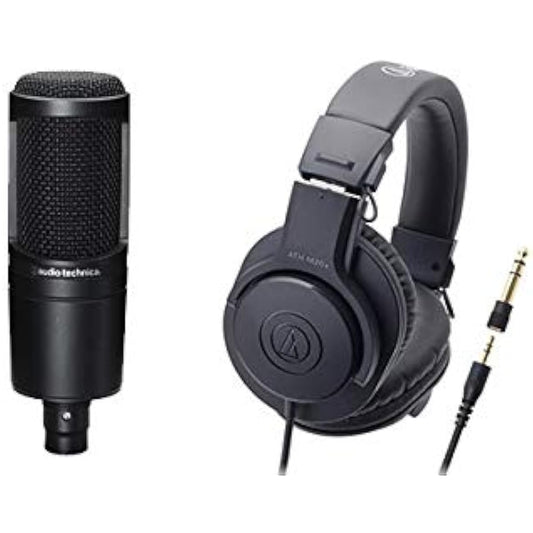 audio technica AT2020 + ATH-M20x recording set AT2020 + ATH-M20x recording set
