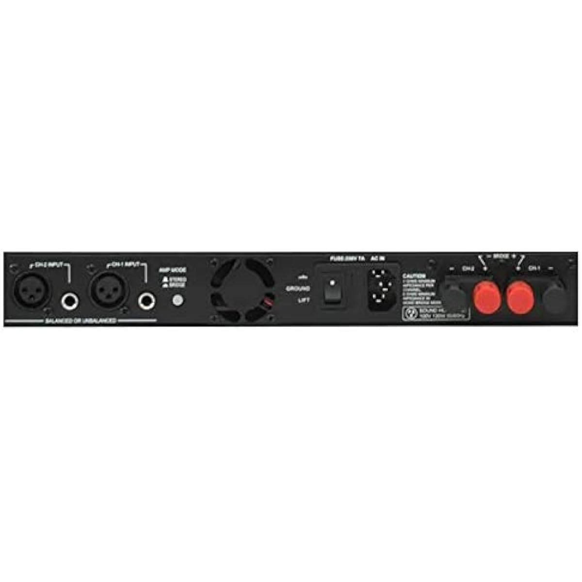 CLASSIC PRO Stereo Power Amplifier 1U Size 100Wx2(8ohms) CP400