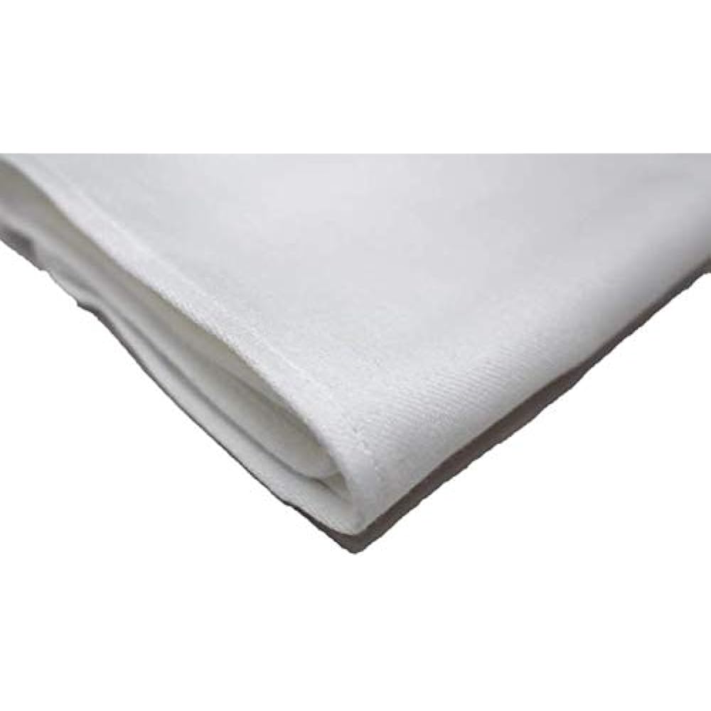Made in Japan, Glass Towel, 100% Cotton, 45 x 80, 10 pieces, Professional, Commercial Use, Plain White