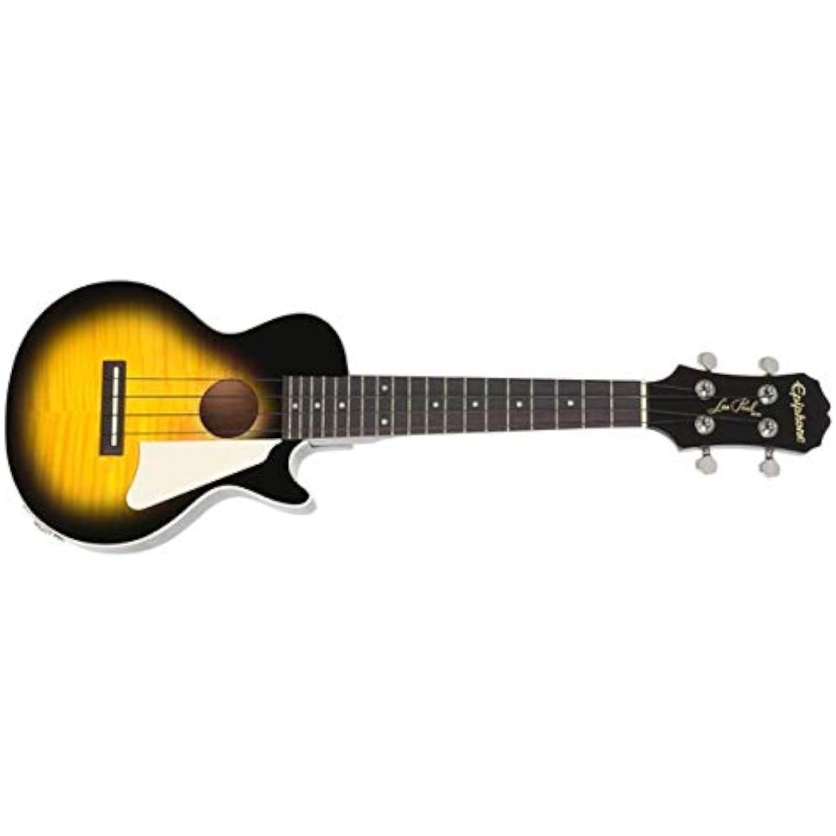 Epiphone Les Paul Acoustic Electric Ukulele Outfit Tenor Heritage Cherry Sunburst Electric Ukulele