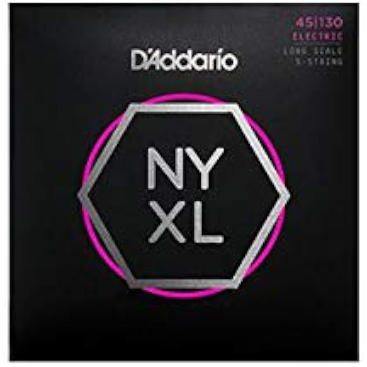 DADDARIO 5-string electric bass strings NYXL45130 Long Scale Regular Light 5-Strings 45-130