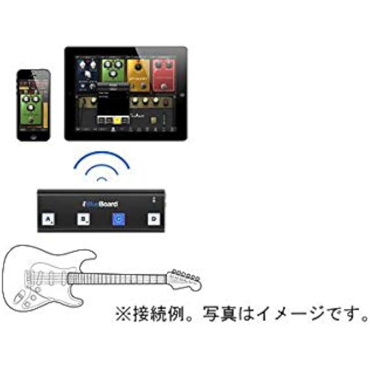 IK MULTIMEDIA Wireless MIDI Foot Controller iRig BlueBoard