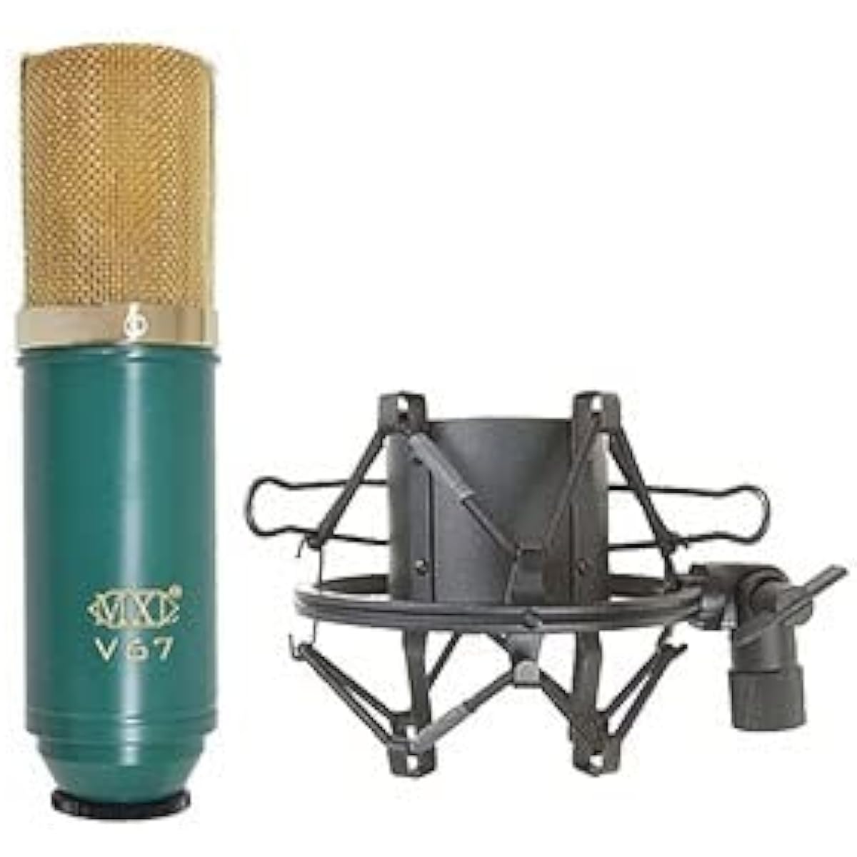 MXL MXL-V67G Shock Mount Set Large Diaphragm/Condenser Microphone