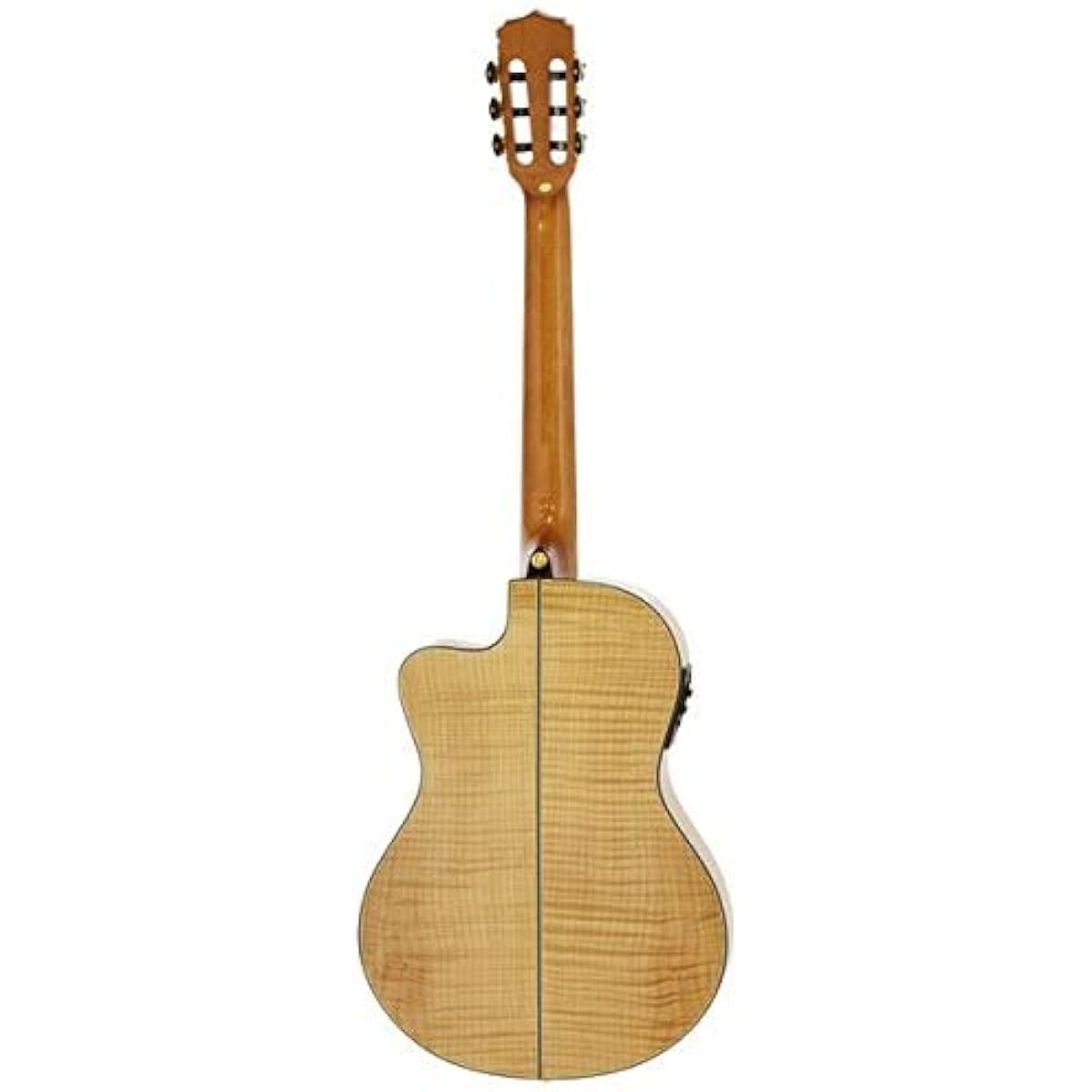 ARIA A-48CE N Natural Thin Body Electric Guitar with Pickup Outlet