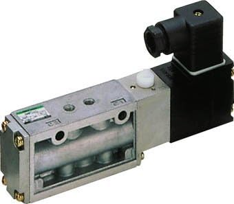 CKD 4F series pilot operated 5 port valve SELEX valve 4F21008AC100V