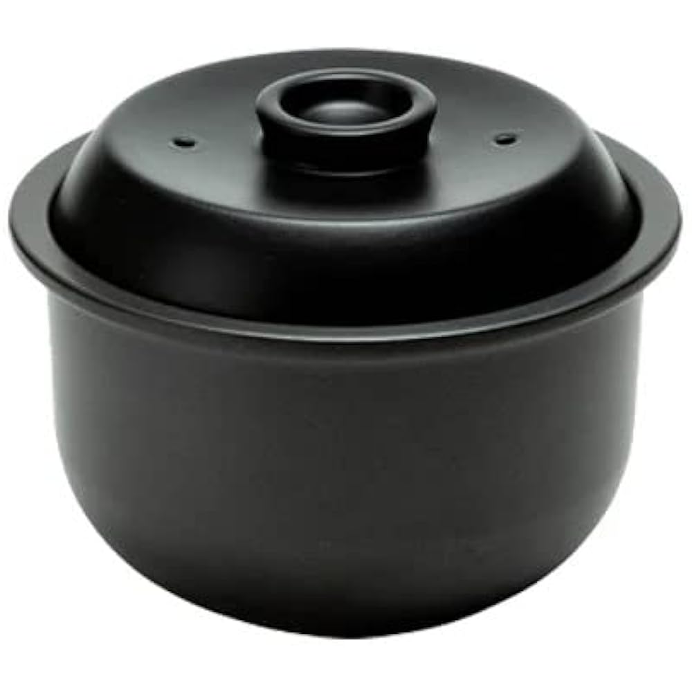 Snow Peak Earthenware Pot Zen Black CS-580