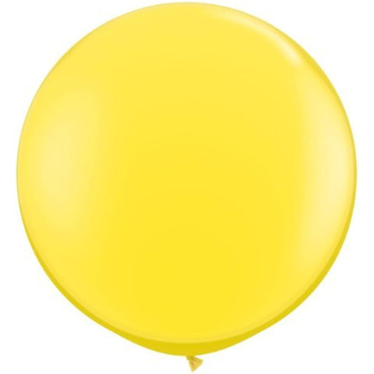72" Yellow Giant Latex Balloon - Qty 1