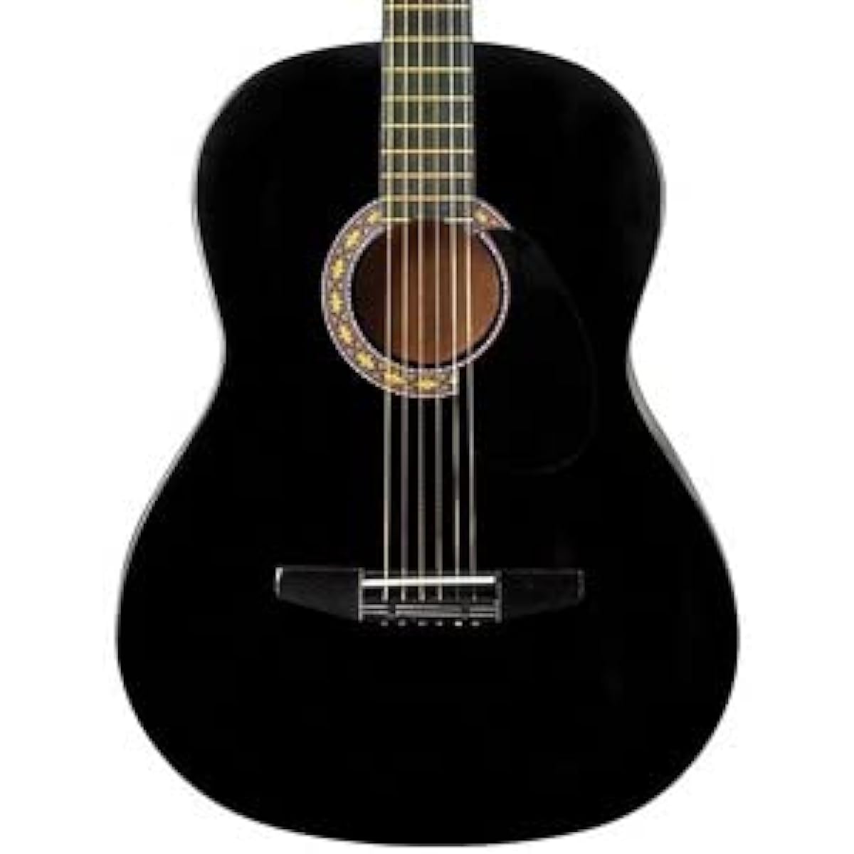 Rogue Starter Acoustic Guitar Black Mini Acoustic Guitar