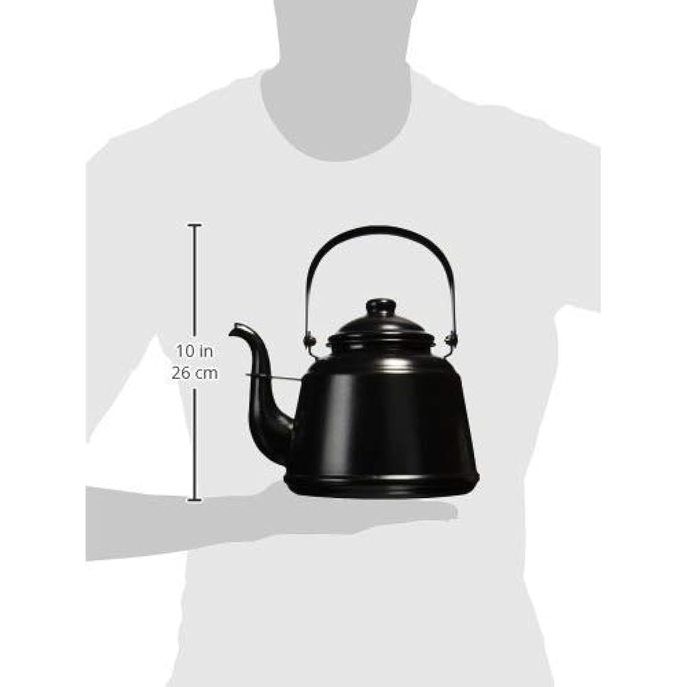 Dutch West Japan Retro Enameled Kettle IH Compatible Navy RTK-05 2.3L